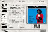 HALOGEN DAYS/002: ‘Falling Off The Lavender Bridge’ by Lightspeed Champion (2008)