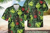 Grinch Hawaiian Shirt, The Grinch Jersey, Grinch Face Christmas Sweatshirt, Grinch Stole Xmas, Xmas  Outfit, Christmas Gift