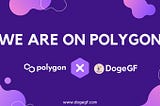 We are happy to announce that DogeGF is now available to trade on Polygon Network.