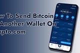 How To Send Bitcoin To Another Wallet On +1 (831) 240–0761📞📞Crypto.com