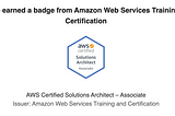 AWS Certified Solutions Architect — Associate