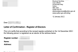 Request annual evidence of residence proof from your local council.