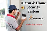 Alarm & Home Security System