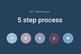 MK | 5 step process