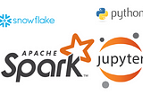 learn pyspark with jupyter notebook and snowflake datawarehouse with load/unload json.csv files