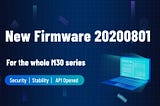 Firmware Version 20200801 Was Released