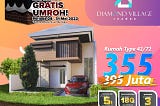 Terbaik, Call 0813–2308–6472, Jual Rumah Di Sedati 355 Juta Diamond Village Juanda