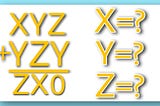 Can you find the values of X, Y, and Z?