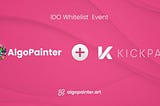 The Whitelist event for @algopainter is live!