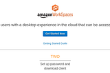 4 easy steps to setup AWS WorkSpaces (Screenshot’s included)