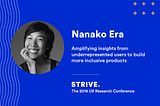 #UXRConf Preview: Meet Nanako Era