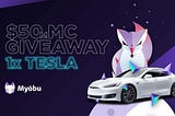 Myobu Gives Holders A Chance To Win A Tesla & More