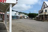 Levuka’s main street, 2010. Photo by Dr Kirstie Close