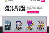 Lucky Maneki NFT Sale — ‘How To Buy’ Guide