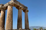 ancient Greek columns