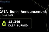 [D2I] Monthly KAIA Burn — Sept 2024