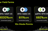 New Pools LIVE & 10x Multiplier on SwapMode — Get Ready to Earn Big on Mode Network