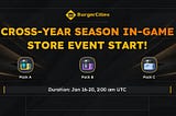 BurgerCities S3 Cross-Year Season In-game Items Discount Announcement!