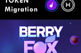 📢 Announcement: BERRY Token Mainnet Migration & 1:1 Token Swap