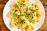 Ravioli with Sage Sauce