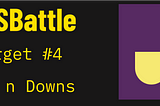 CSS Battle — Target #4 — Ups n Downs