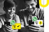 using WhatsApp for forming kids habits