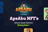 ApeAbu NFT’s are the premium 2323 ape-styled collections of Abu monkey from Aladdin adventure. The NFT’s add up power to play and completed the game and also reward holder with ABUZ tokens and other rewards.