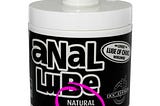 NATURAL: The Anal Lube for your Wallet