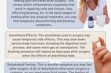 Why People Feel Bloated After Any Surgical Treatments?