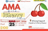 CryptoFun will hold an AMA with iCherry