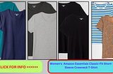 Women’s Amazon Essentials Classic-Fit Short-Sleeve Crewneck T-Shirt