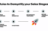 6 Rules to Demystify Your Sales Stages