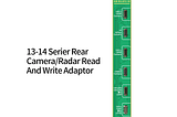 JCID 13–14 Series Rear Camera LiDAR Radar Adaptor