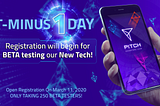 We are just 1 day away from our Registration for our new technology BETA testing!!!