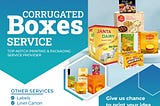 B Flute Corrugated Box in Noida | Corrugated Packaging Box