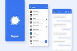 Case study: Redesigning the Signal app