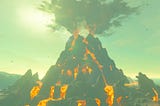 歡樂驚險火山之旅《薩爾達傳說 曠野之息》 The Legend of Zelda Breath of the Wild ゼルダの伝説 ブレス オブ ザ ワイルド Nintendo switch