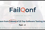 FailQonf - What celebration of failure meant for me… — Part 2