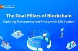 The Dual Pillars of Blockchain: Exploring Transparency and Privacy with BSN Spartan