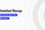 UMB Table Talks — October 2024