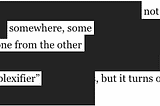 When it comes … not an ideal … somewhere, some … or someone from the other … invest … I once wrote that … a “complexifier” …, but it turns out … complexifier …