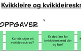 Kvikkleire, krisekommunikasjon og kjernemodellen