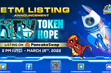 $ETM LISTING ANNOUNCEMENT: NEW TOKEN, NEW HOPE