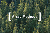 5 Common JavaScript Array methods with quick visual examples.