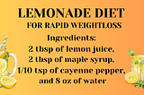 Master Cleanse Weight Loss: Rinse Away Body Fat