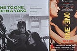 Posters of the Lennon One To One film