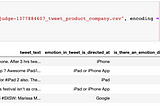 A short and simple example of sentiment analysis in python.