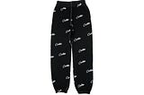 Corteiz All Over Print Joggers Black