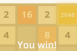 2^3 lessons I learned from 2048