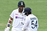 Shardul Thakur and Washington Sundar showed character, belief and grit to ensure India reach a…